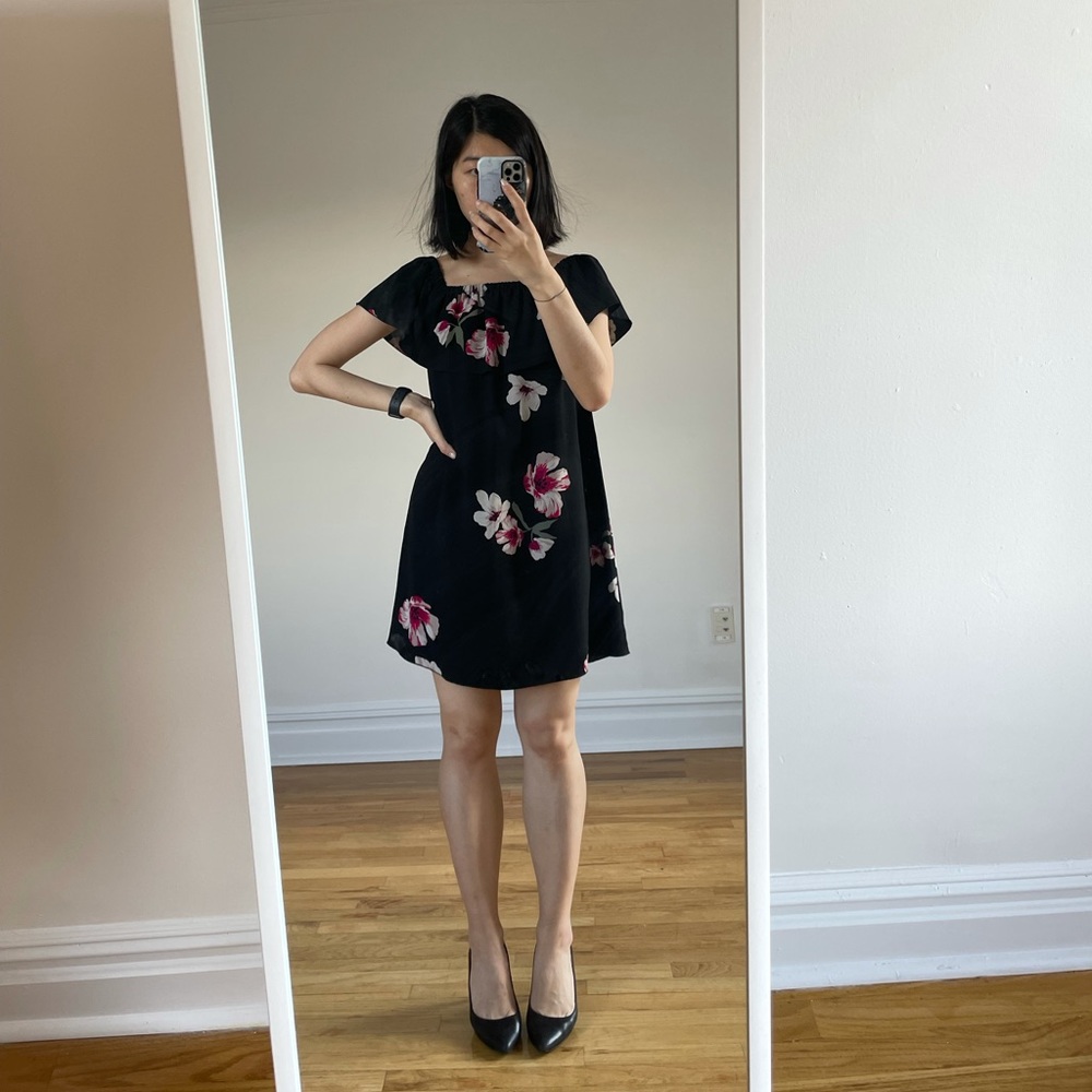 aritzia floral dress